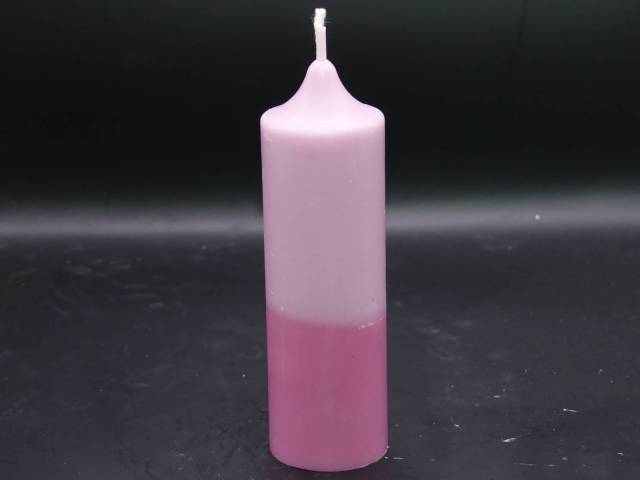 Bougie vgtale rosie fleur de cerisier
