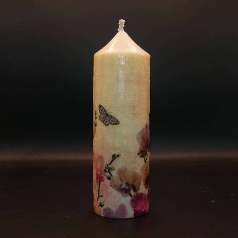 Bougie vgtale parfume orchide